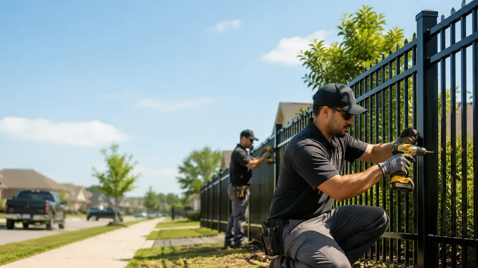 Metal Fence Installation in Medford, OK